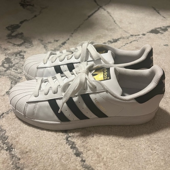 Adidas Superstars like new, worn once! - Picture 2 of 6